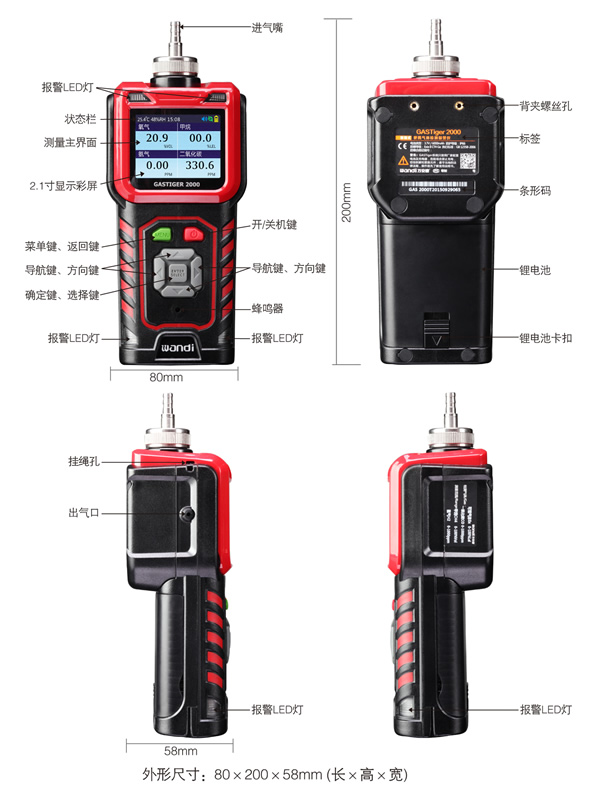 甲硫醇检测报警仪
